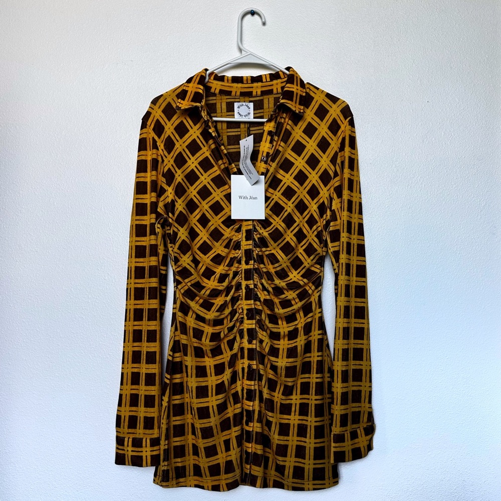 🔘 With Jean 🔘 Andy Mini Dress | Cher [S] | (NWT)